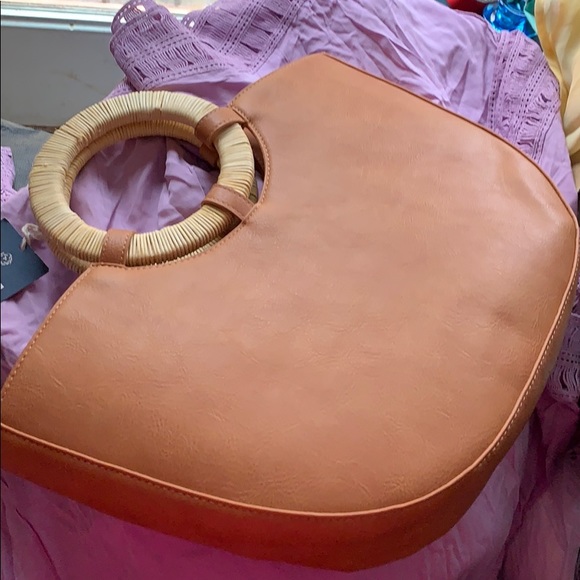 NWT Summer Purse Wicker purse w drawstring lining - Picture 2 of 6